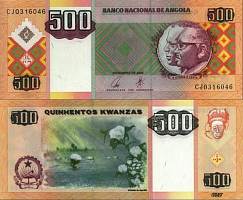 *500 Kwanzas Angola 2003, P149a UNC - Kliknutím na obrázok zatvorte -